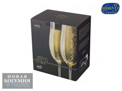 Набор фужеров для шампанского Аттимо (Attimo) 180мл, Гладкие, бесцветные (6 штук) Набор фужеров для шампанского Аттимо (Attimo) 180мл, Гладкие, бесцветные (6 штук)