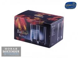 Набор стаканов для воды Барлайн Трио (Barline Trio) 230мл, Гладкие, бесцветные (6 штук) Набор стаканов для воды Барлайн Трио (Barline Trio) 230мл, Гладкие, бесцветные (6 штук)