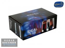 Набор стопок для водки Идеал (Ideal) 60мл, Панто платина, цветы (6 штук) Набор стопок для водки Идеал (Ideal) 60мл, Панто платина, цветы (6 штук)