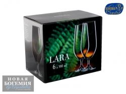 Набор бокалов для пива Лара (Lara) 380мл, Гладкие, бесцветные (6 штук) Набор бокалов для пива Лара (Lara) 380мл, Гладкие, бесцветные (6 штук)