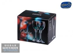 Набор рюмок для водки Оливия (Olivia) 60мл, Отводка золото, ножка золото (6 штук) Набор рюмок для водки Оливия (Olivia) 60мл, Отводка золото, ножка золото (6 штук)